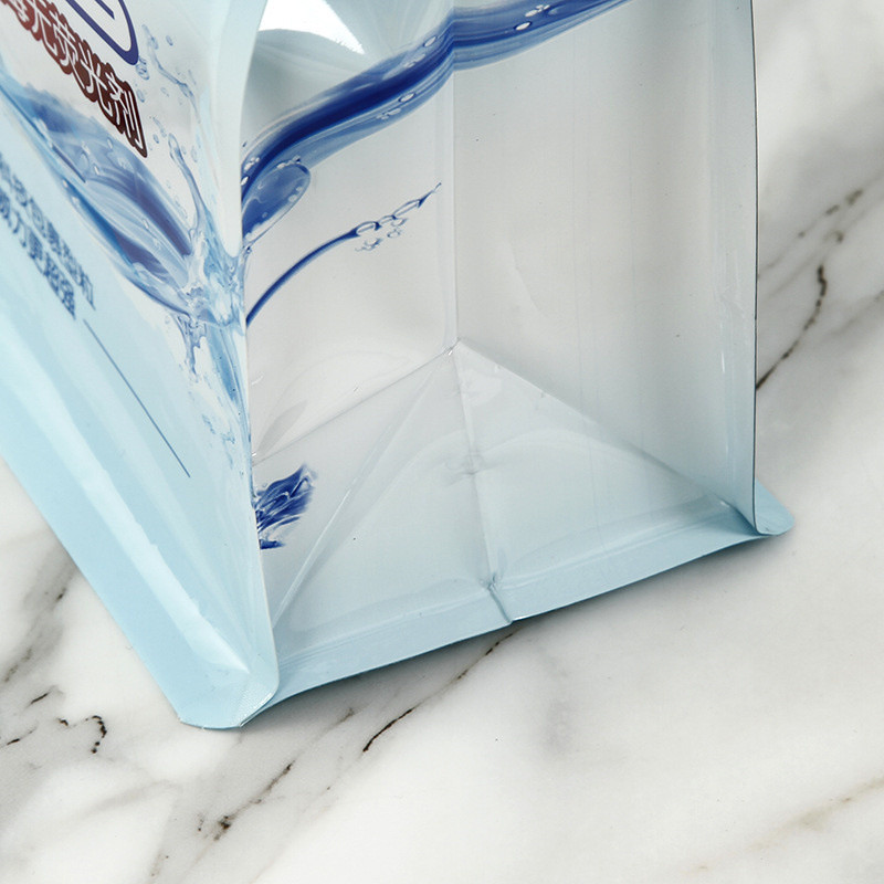 Vivid printing Pet Food Packaging pouch with semi transparent