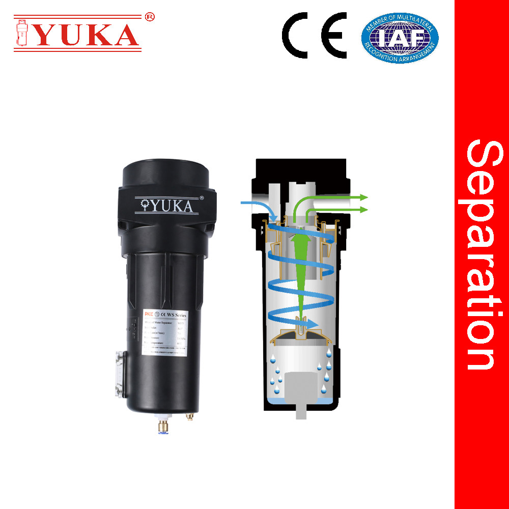 Before Refrigerated Air Dryer Maintenance and Cleaning Fuel Filters Water Separators with 10 Years Housing Spanlife