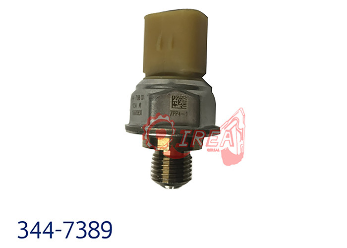 Excavator Automatic Fuel Pressure Sensor 7PP4-1 344-7389 For Diesel Engine