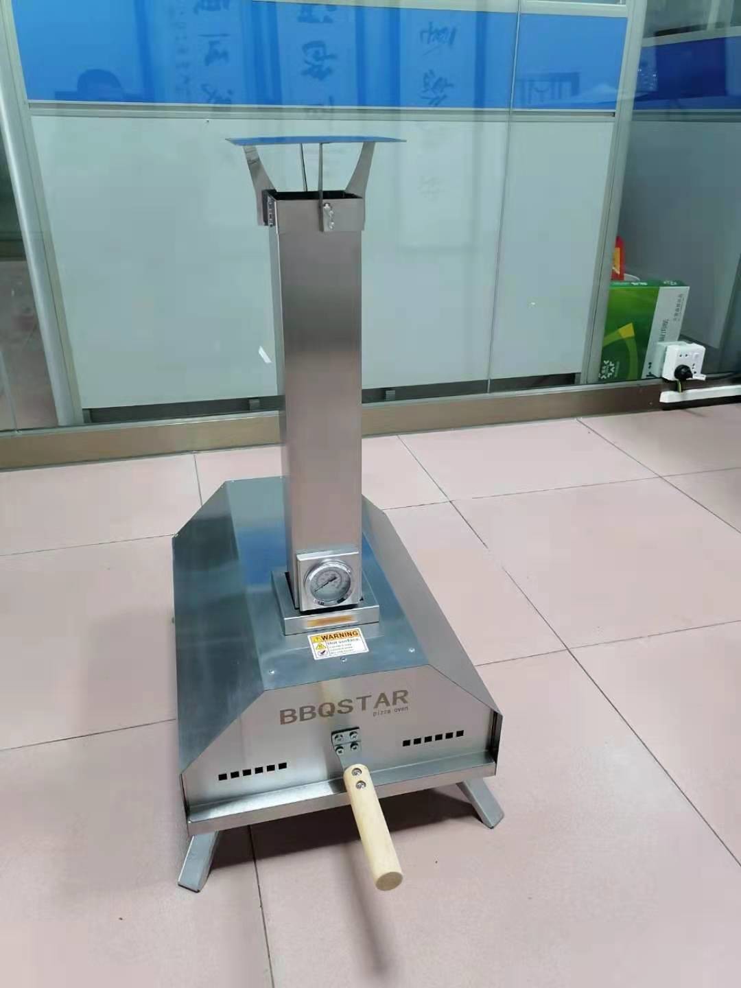 Portable Stainless Steel Pizza Oven , 201ss 5min Mini Outdoor Pizza Oven