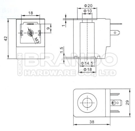 Jorc Type Auto Drain Solenoid Valve Armature Plunger Core Tube 1