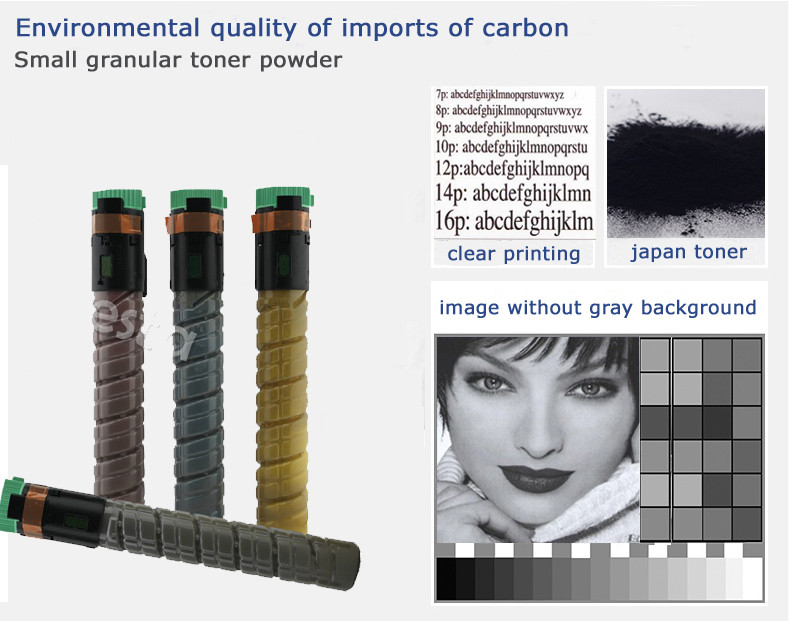 Genuine Ricoh Color Toner Cartridge Value Pack MP C2051 / MP C2551
