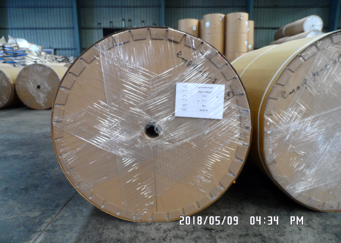 Mirror Cast Coated Paper in White 70-80gsm One Side