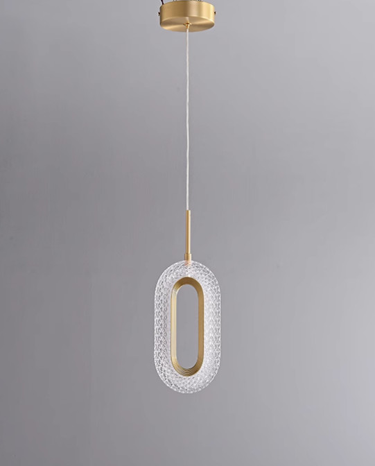 Nordic light luxury living room restaurant entrance chandelier high-end creative bedroom lamp led chandelier full set of home lighting