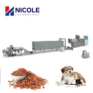 Automatic Pet Dog Food Pellet Making Machine High Speed Multifunctional