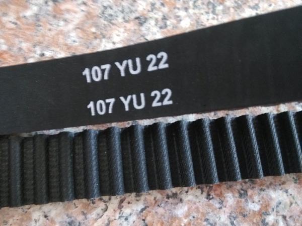 Wire Cutting Machine Rubber Timing Belt , Anti Slip Power Transmission Long