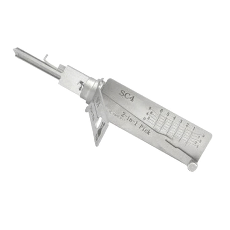 Lishi Sc4 Lock Pick For Schl Stainless Steel Tools Lock Picking Lishi 2 In1 Picks