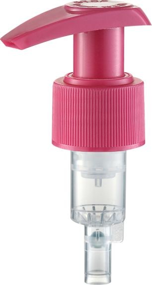 Ribbed Closure Lotion Dispenser Pump 2.0cc 24/410 PP Material