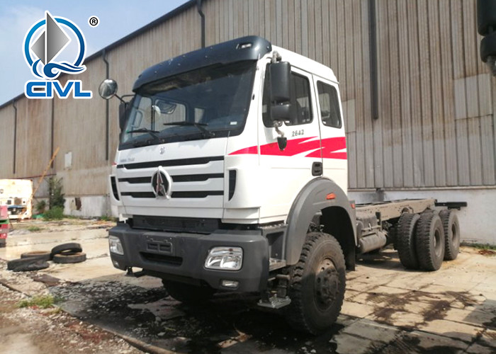 New Beiben 6x4 6x6 Heavy Cargo Trucks 380hp 420hp 2638 2642 Manual Transmission