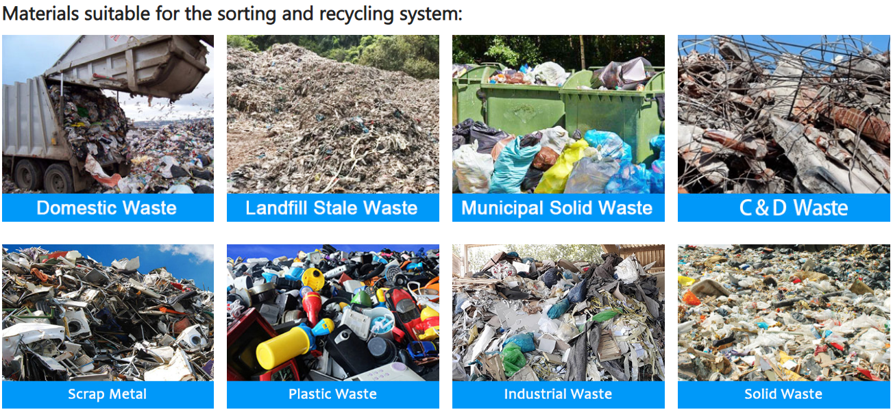 Ai Waste Sorting Machine Municipal Solid Waste Segregation Machine