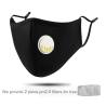 Buy cheap PM2.5 Cotton Cloth Fabric Dust Face Mask With Filter Reusable Washable from wholesalers
