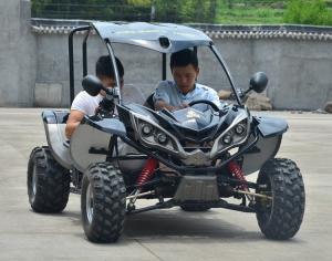 China 125cc Children Go Karts With Shaft Driving System / 2 Seater Go Kart on sale