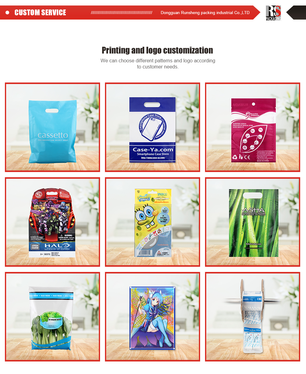 Heat Seal Auto Bagger Bags Recyclable Pre Opened Bag On A Roll Custom Printed Logo