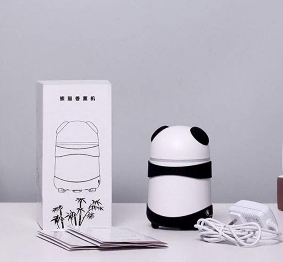 Portable Cute Panada Shape 150ml Plastic Aroma Diffuser