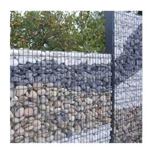  Professional Processing Service 2x1x1m Galvanized Gabion Basket with PVC Coating Manufactures