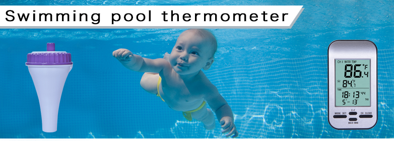 WT0224 Custom Wireless Swimming Pool Thermometer Floating Waterproof Digital Thermometer For Outdoor