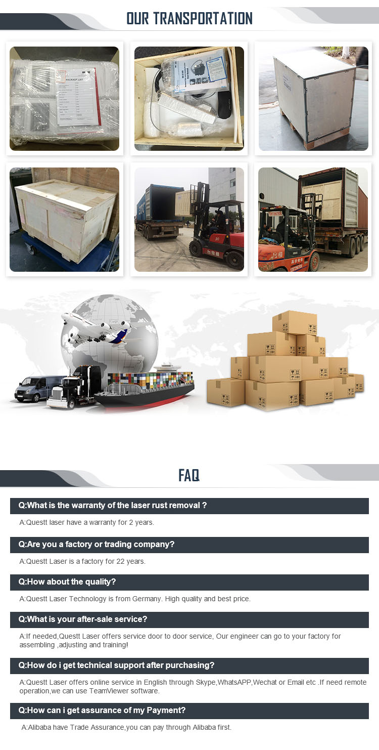 Promotion 200w 500w 1000w Rust Removal Laser Cleaner 20w 50w 100w Portable Pulse Fiber Laser Cleaning Machine 1000w