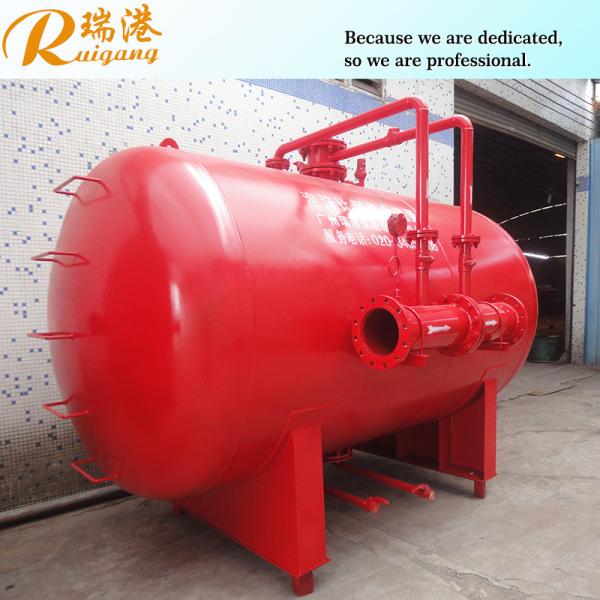 Pressure Proportional Mixing Foam Tank Carbon Steel Material Good Helper For