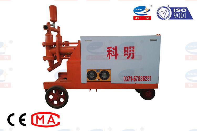 Hydraulic Double Cylinder Mortar Grout Pump High Output Slope Protection