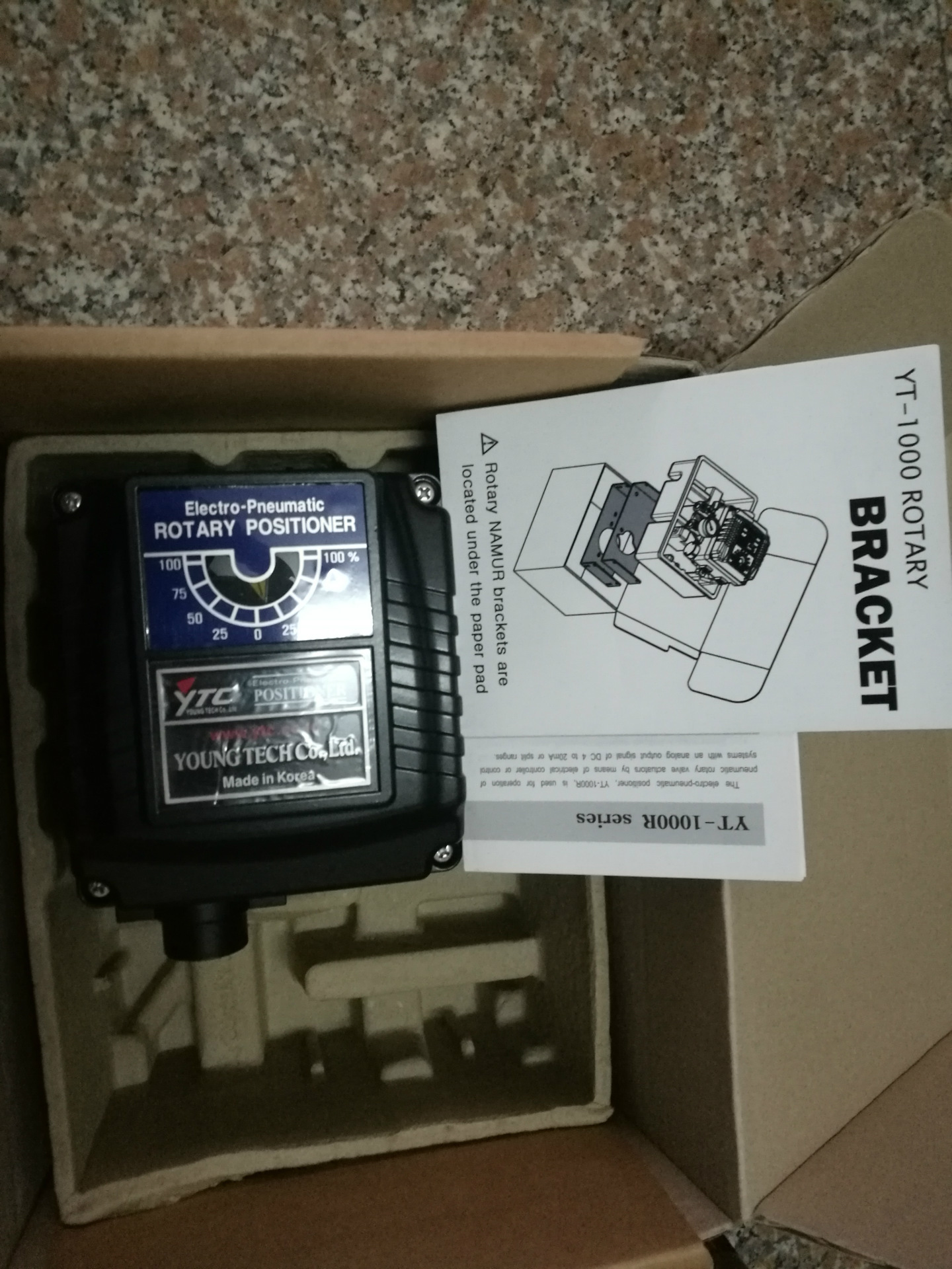 Rotork Ytc Electro-Pneumatic Positioners Yt-1000 / Yt1050