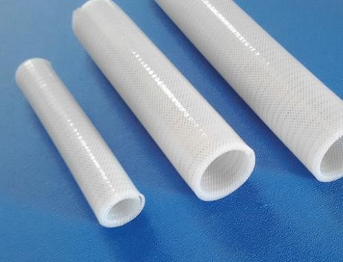 High Pressure Fabric Braided Silicone Tubing Flexible For Food Machine