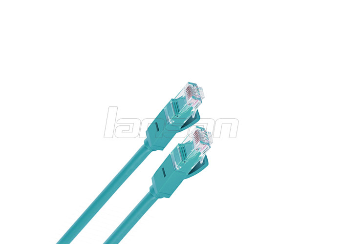 ROHS PVC Cat7 SSTP Patch Cord 26AWG BC Pure Copper Cat7 Patch Cables RJ45 Connectors