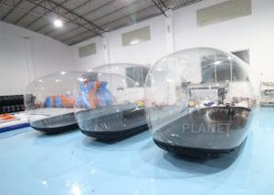 China 0.4mm PVC Clear Vinyl Inflatable Car Capsule For Garage on sale