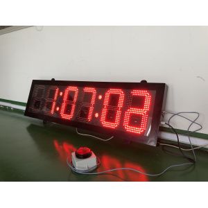 China LED Digital Clock for Indoor/Outdoor with Heat Dissipation/ Maintenance/ Stable & Stronger Method on sale