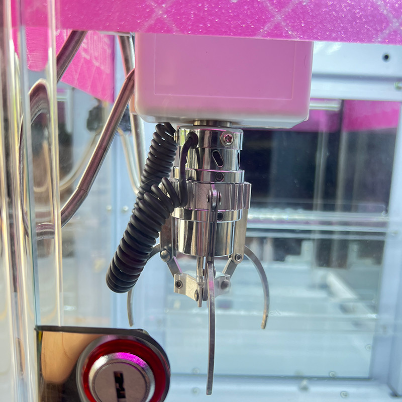 Small Claw Crane Machine Coin Operated Games Plush Toys Vending Machine With Bill Acceptor