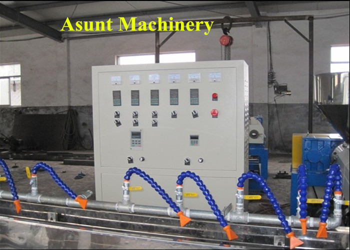 PVC Fibre Reinforced Hose Making Machines , 10-25MM PVC Soft Hose Pipe Extruder Machinery