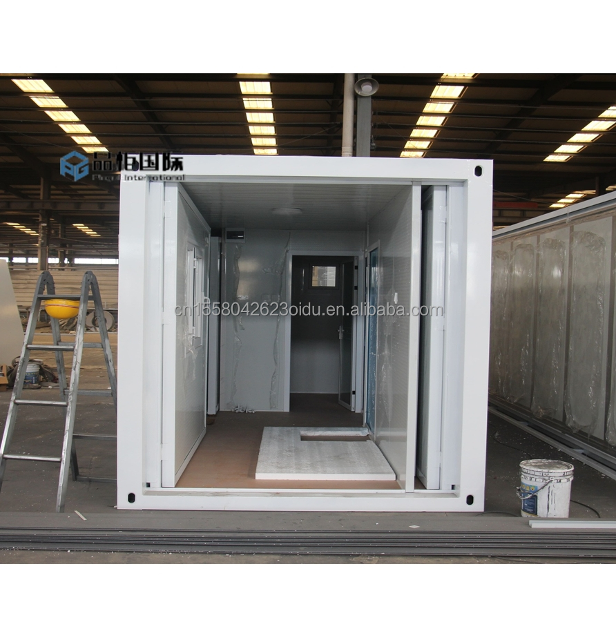 Modern Design Prefabricated Foldable Home Steel Sandwich Panel Container House for Outdoor at Construction Site Dormitory