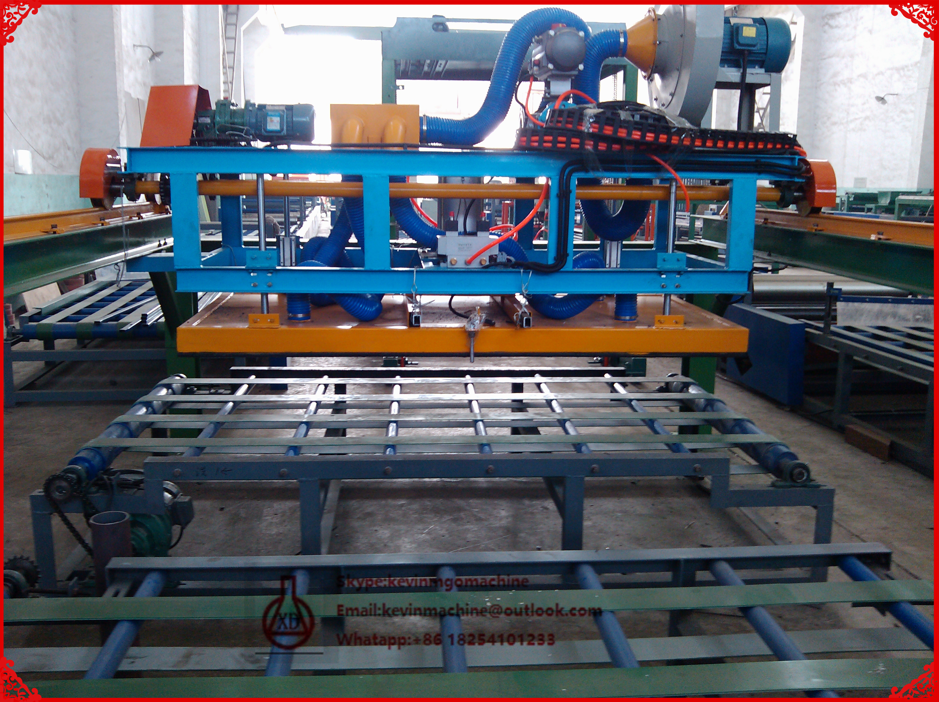 2 - 60mm Thick Fire Proof Wheat Straw Board Making Machine Eco Friendly GB8041