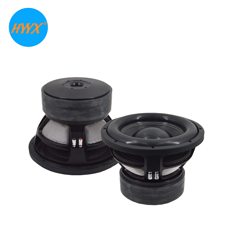 Dual 4 Ohm Paper Cone 2500W RMS SPL 12 Inch Subwoofer
