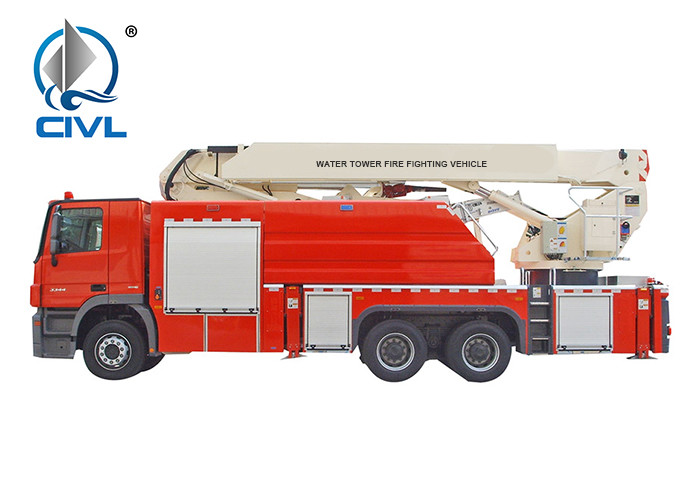 Sinotruk Howo 4x2 6m3 Fire Fighting Truck With Foam Water Tank