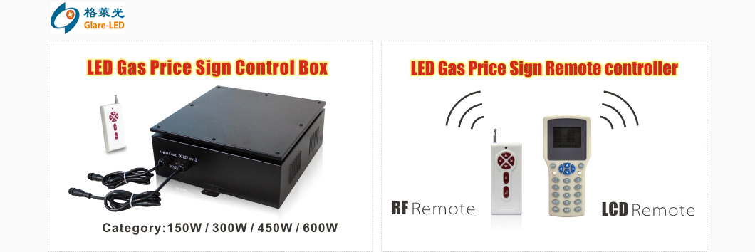 8.88 10 Inch 12 Inch 16 Inch Digital Petrol Station Sign Board Automatic Brightness