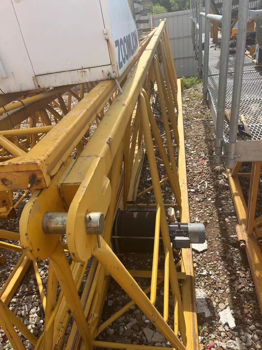 Second-Hand Tower Cranes in 2019 Cpb 6013-8t with 60m Jib Length and 8t Max Load