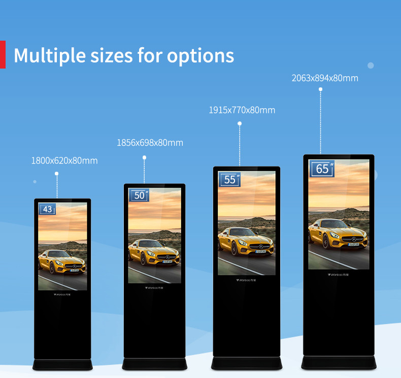 Wifi Smart Board Panels Ultra Slim Tempered Glass Android 55 65 Inch