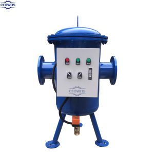 China PLC Fully Automatic Industrial Water Filter Self Cleaning Filter for Circulating Water Pipeline on sale