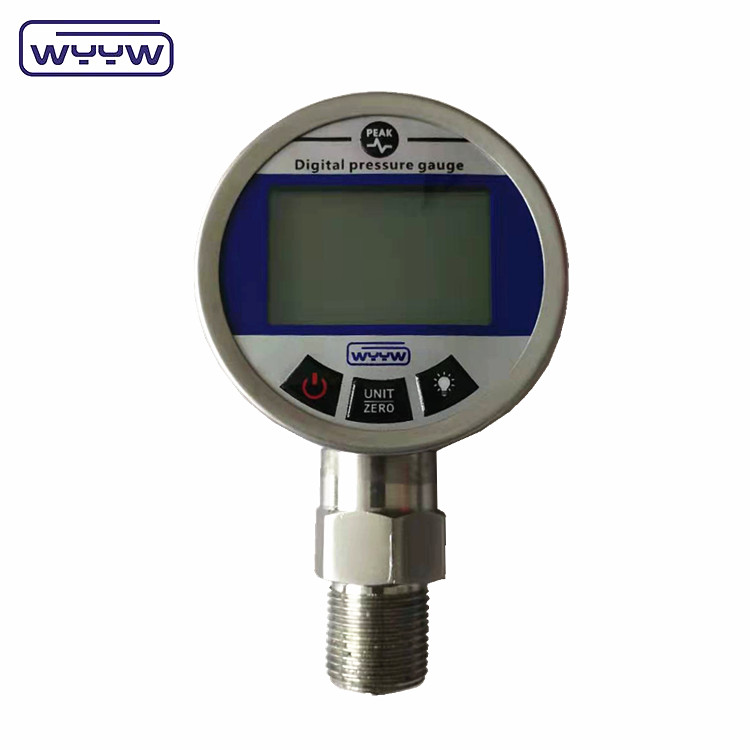 5-Digit LCD Display Digital Pressure Gauge 0~700bar Digital Manometer