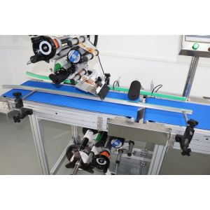 5000 Sets/Month Capacity Flat Box Sticker Jar Labeler for Assembly Line