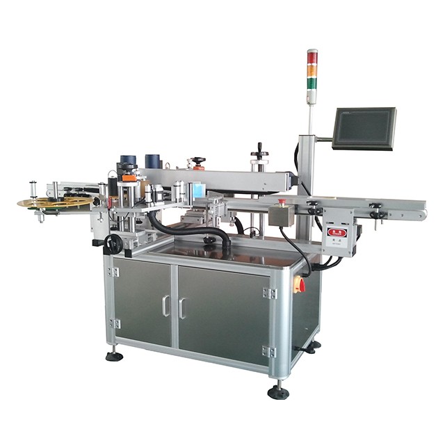 Carton Double Side Automatic Labeling Machine , Low Noise Auto Label Machine