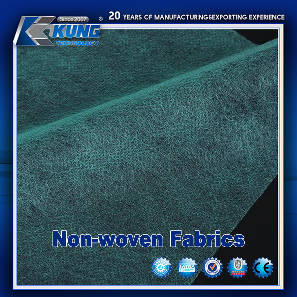 Multicolor PVC Non Woven Fabric Lightweight Thickness 45mm Durable