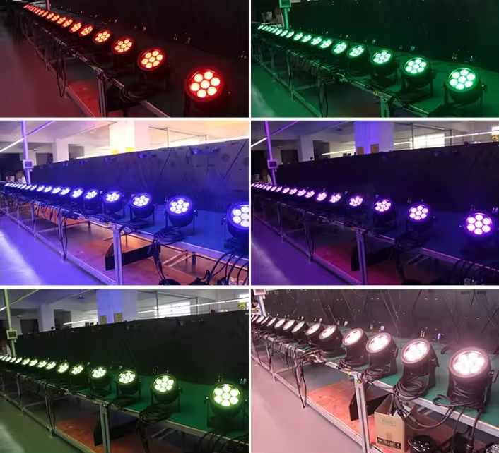 High CRI Ra 95 RGB Color Mixture 15 LED Stage Light For DJ KTV Club Wedding