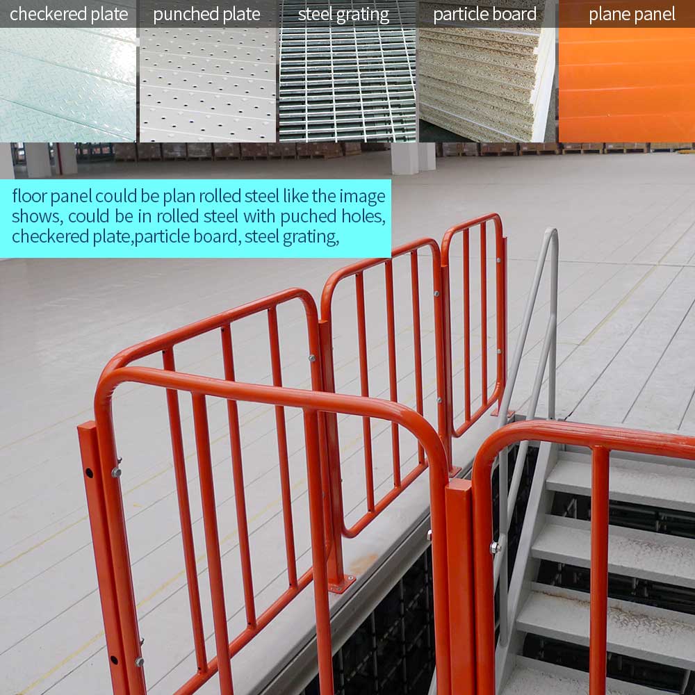 Bolted Structure E-commerce Warehouse Storage Multi Tier Mezzanine Rack