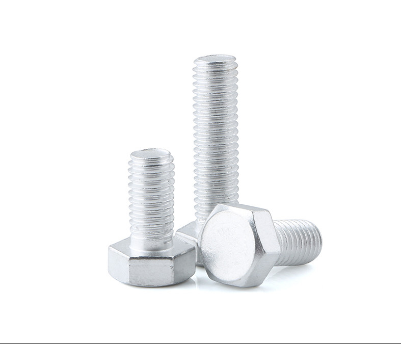 6061 Aluminum Alloy Hex Head Screws ISO4017 Aluminum Alloy Hexagon Bolts