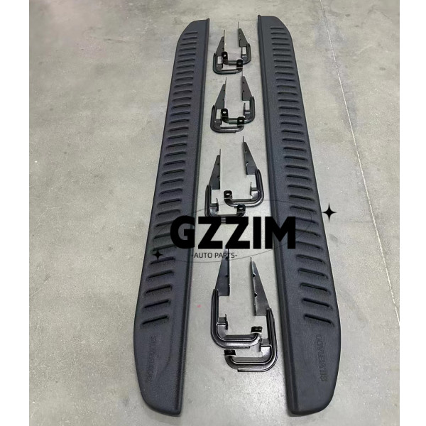 Aluminum Running Board Side Bar Pedal Side Step Pedal For Chevrolet Silverado