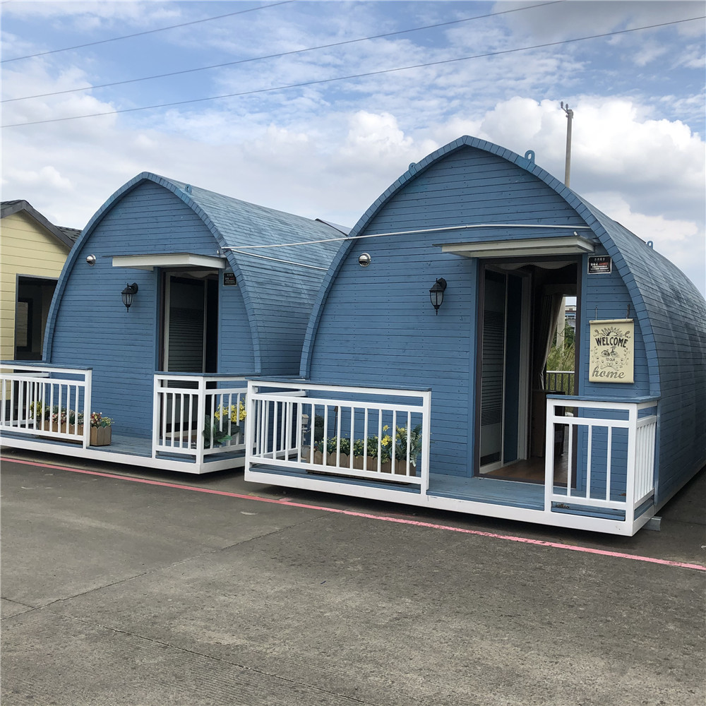 Boat 1.2mm Steel Wood Decoration Prefabricated Steel LGSF House