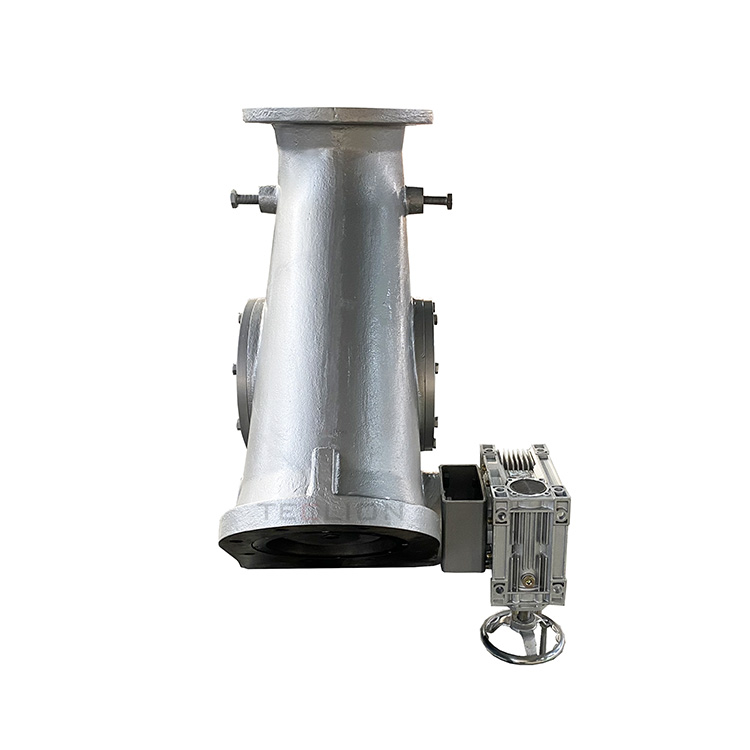 SS Pneumatic Diverter Valve gate For Powders And Granular Products Handling