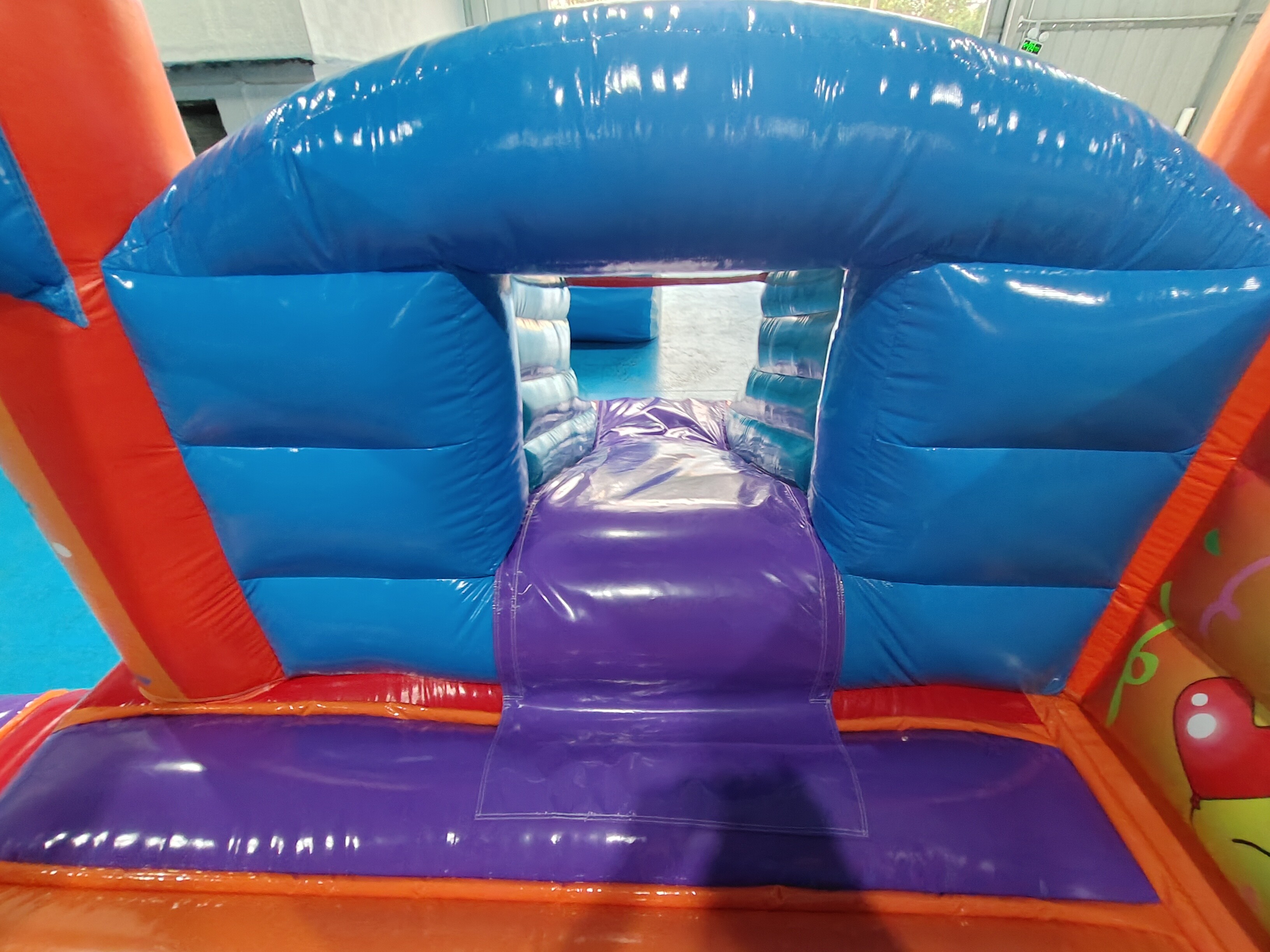 Indoor Playground Inflatable Bouncer Combo With Slide Gaint Inflatable Amusement Park