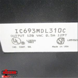 IC693MDL310 GE 120V AC 0.5A 12PT Output Module